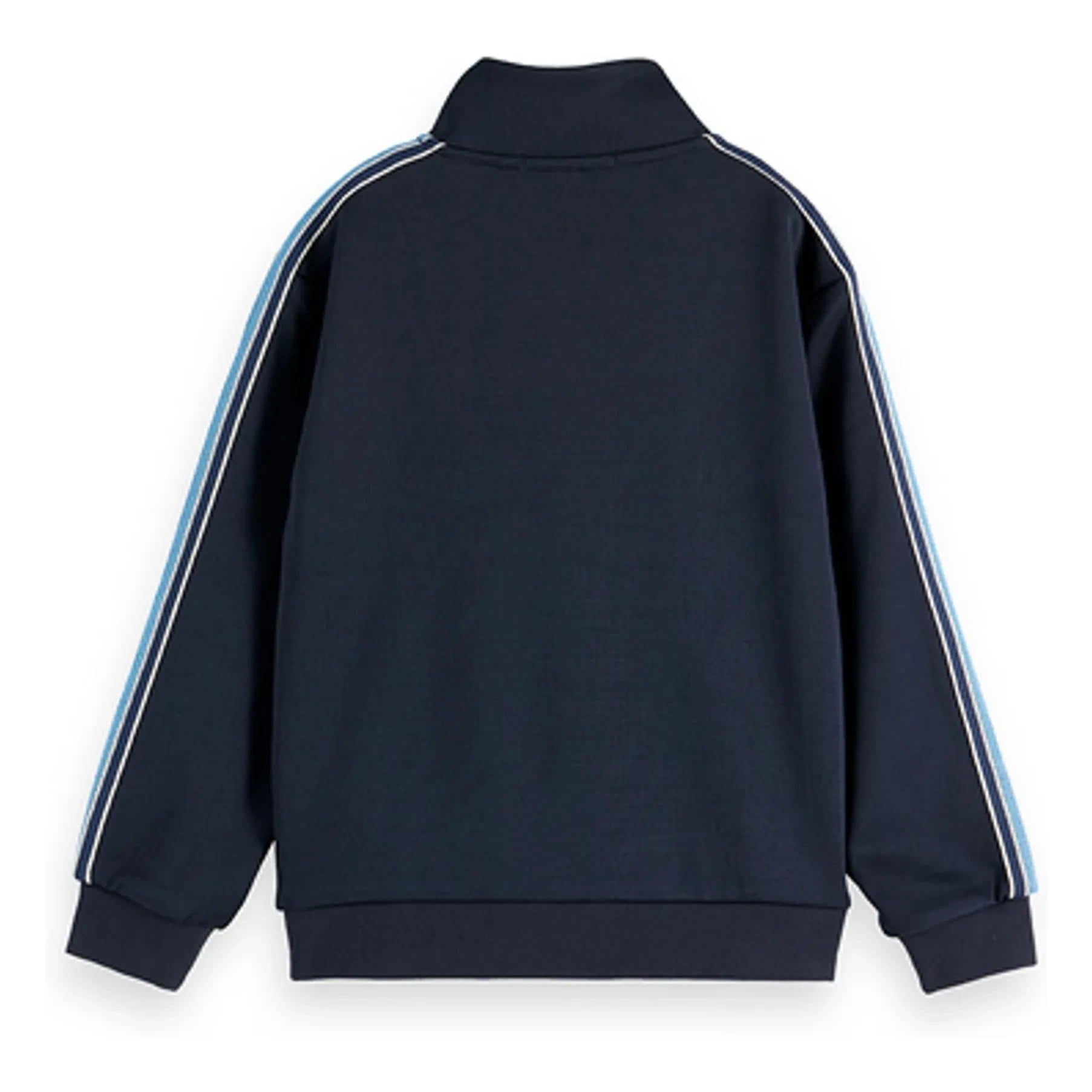 Scotch & Soda - Sudadera de rayas con cremallera | Azul marino