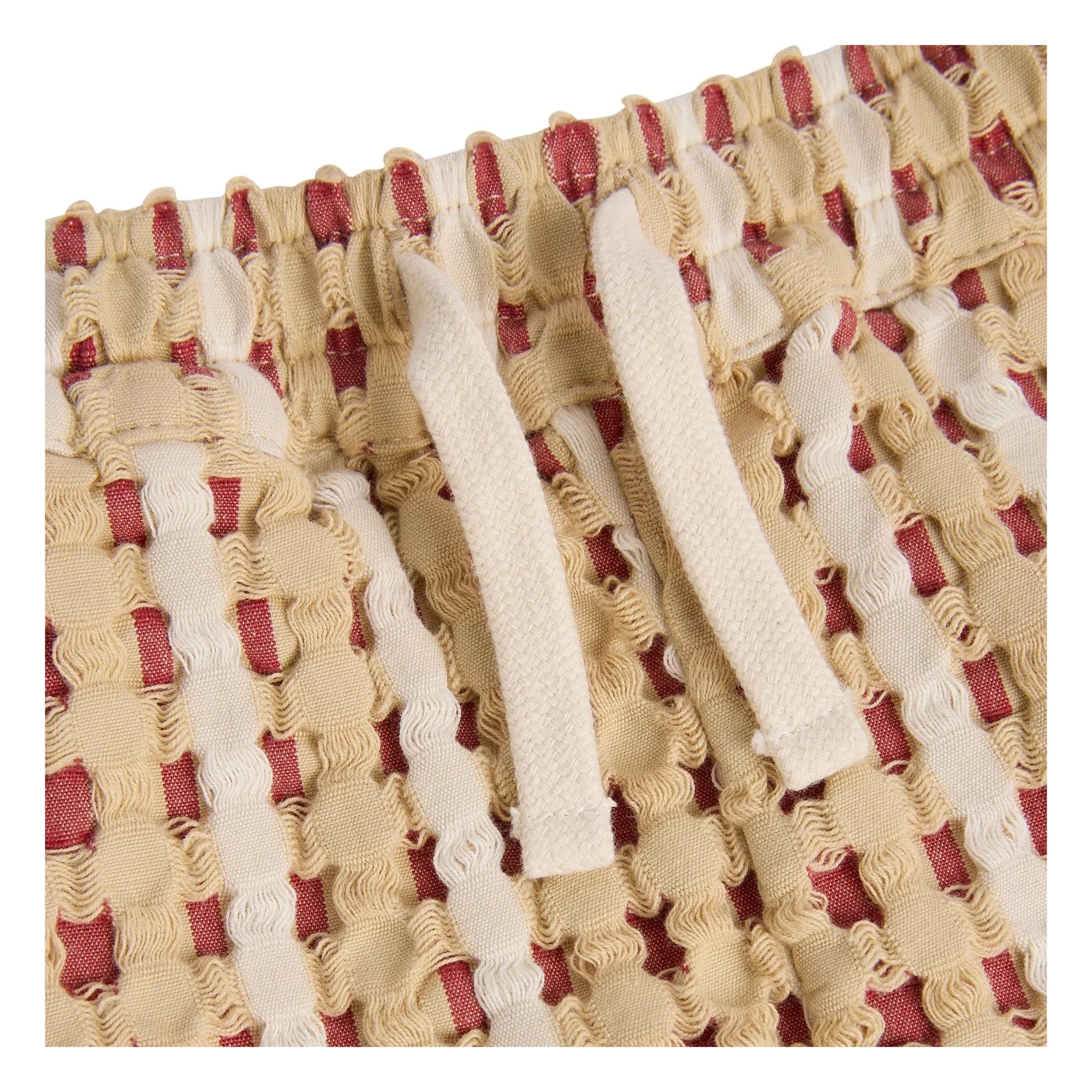 OAS - Waffle corto Lano Braga | Rojo