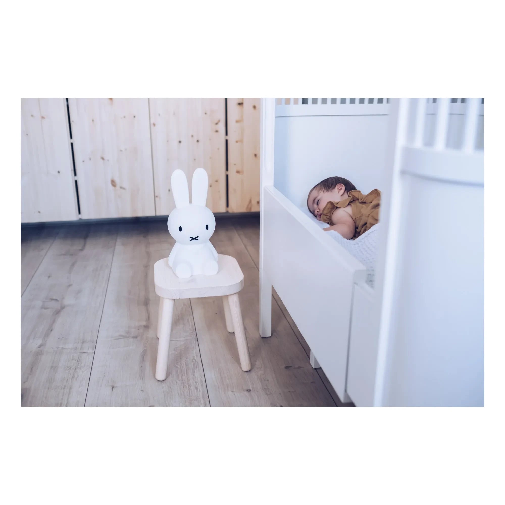 Mr Maria - Lámpara de Noche de Silicona Suave Miffy | Blanca
