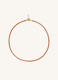 Camille Colette Studio - Collar Baia Rojo Marrón | Multicolor