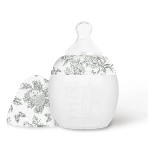 Elhée - Biberones de silicona médica Toile de Jouy y tetina fisiológica - Elhée x Tartine et Chocolat | Gris