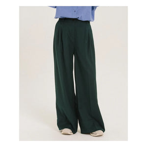 Tinsels - Pantalones Fluidos Uptown | Verde Bosque