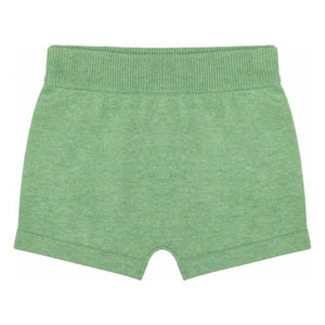 FUB - Shorts de punto de algodón orgánico Chiné | Verde