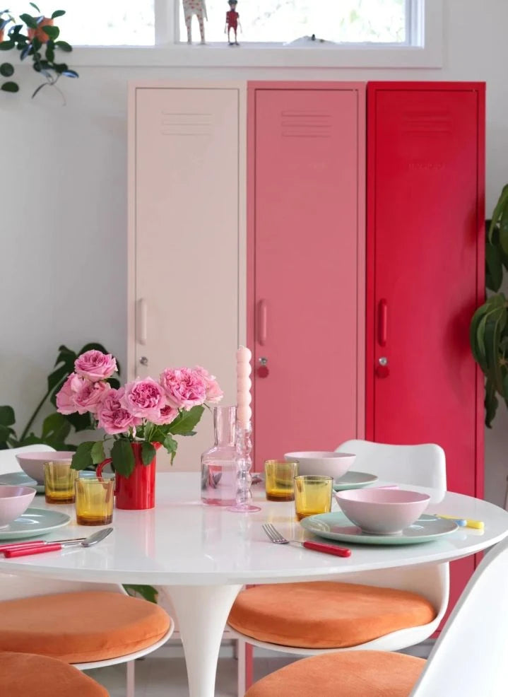 Mustard Made - Armario de metal delgado | Blush