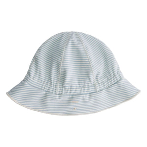 Gray Label - Gorro con nudo de algodón orgánico | Azul claro