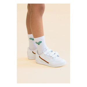 Flöss - 2 pares de calcetines de tenis Vitus | Blanco