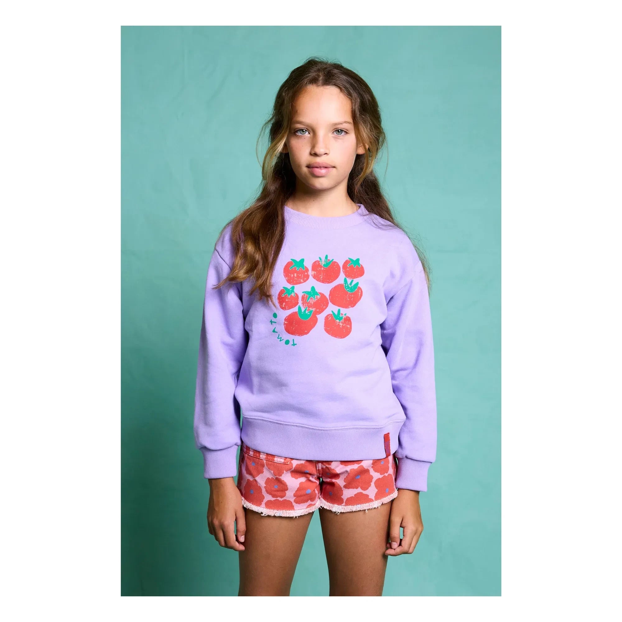 Favorite People - Nápoles floral corto | Rojo