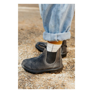 Blundstone - Chelsea Botları Sweden Waxé | Kömür grisi