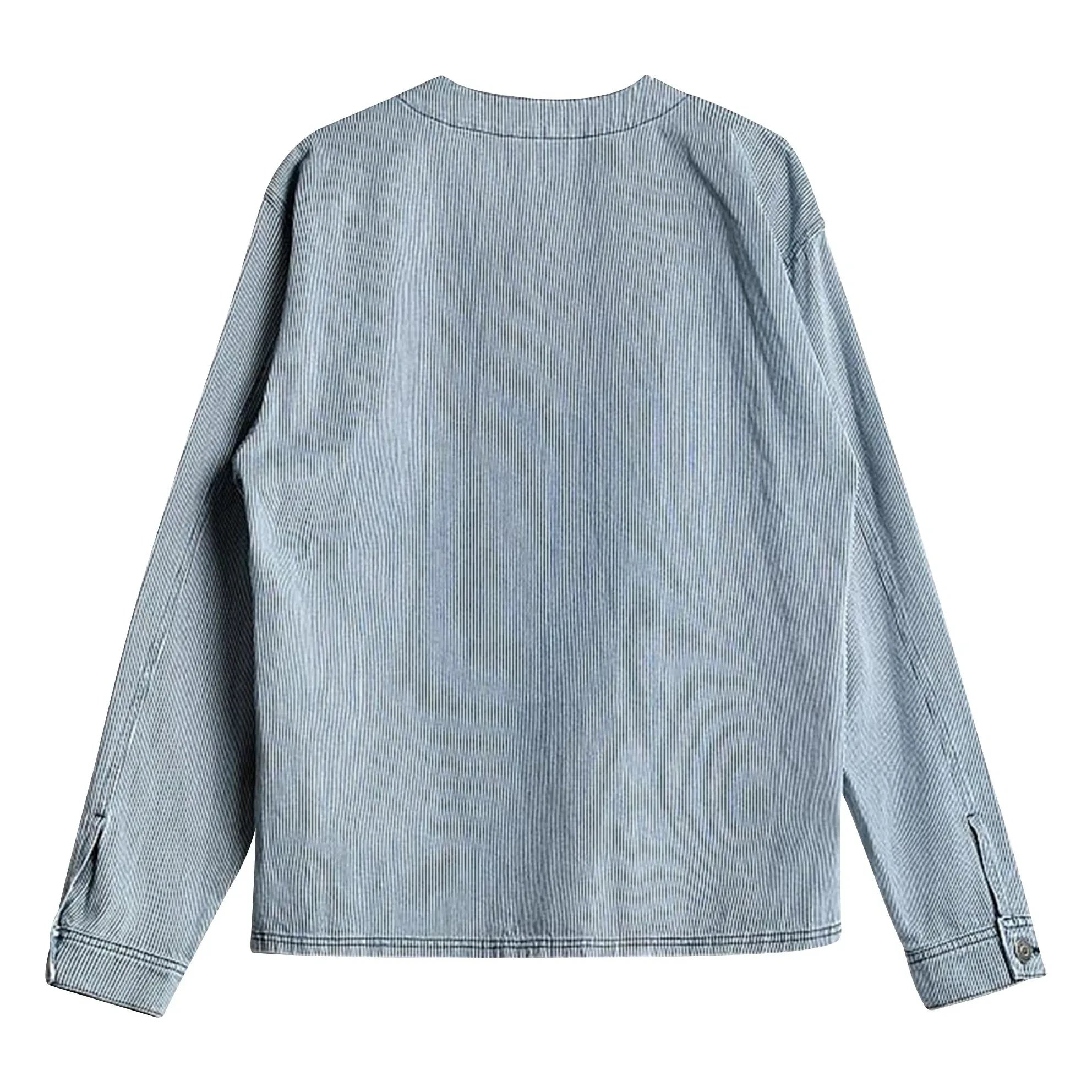Wooden Store - Cárdigan chaqueta Loco | Azul grisáceo