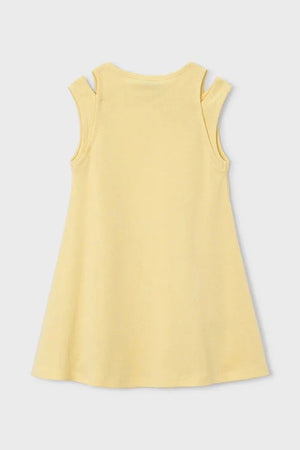 Vestido de algodón para niña Mayoral