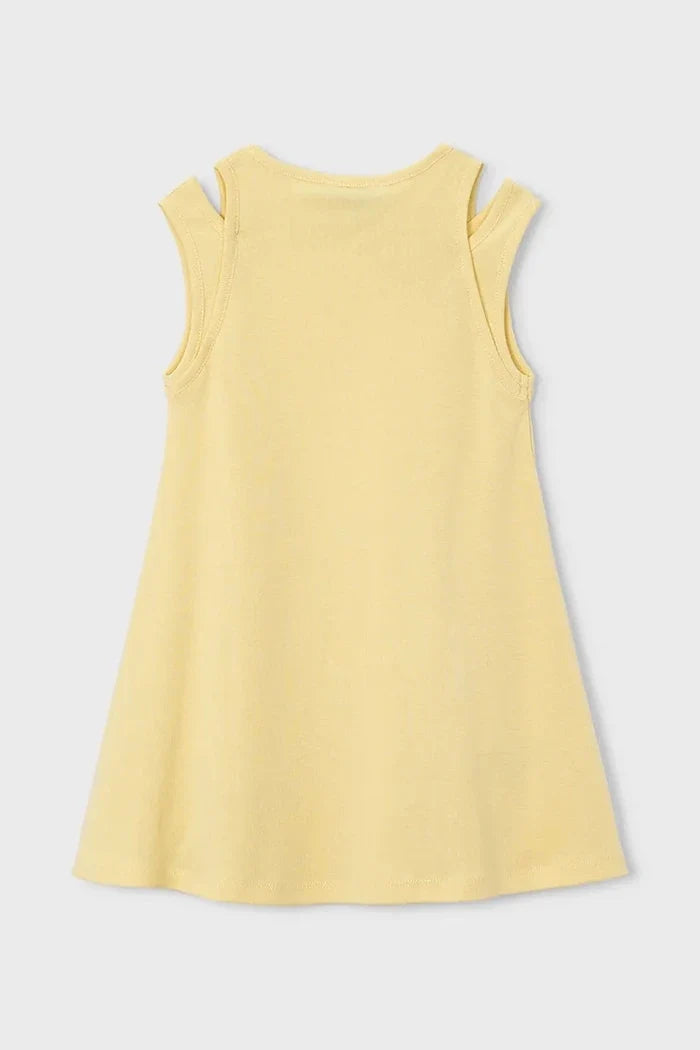 Vestido de algodón para niña Mayoral