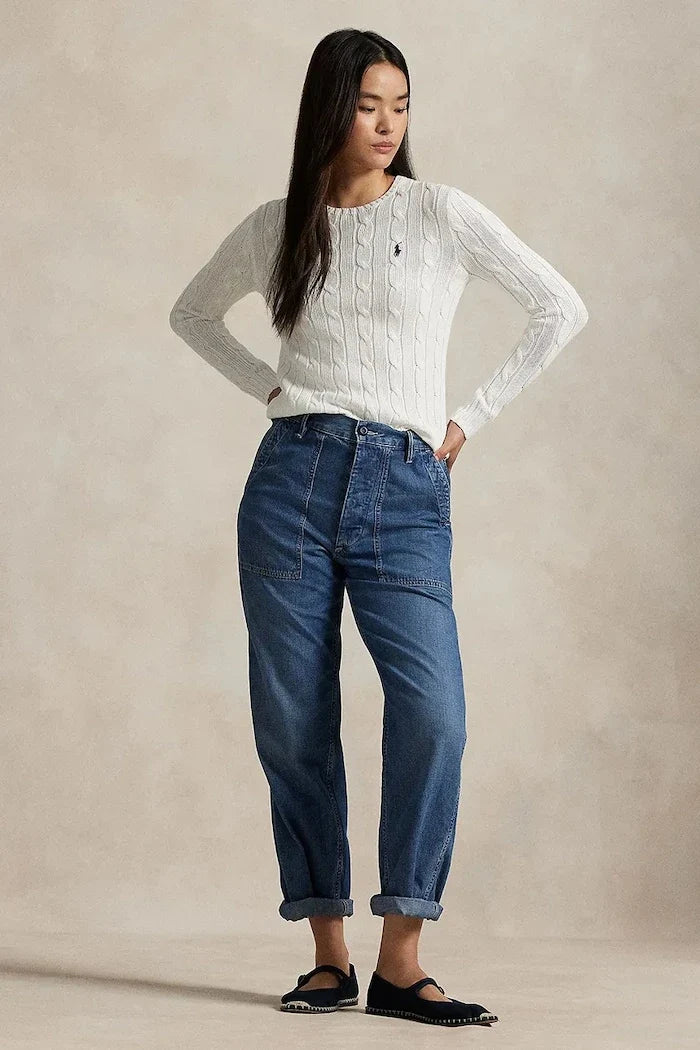 Suéter de algodón Polo Ralph Lauren para mujer