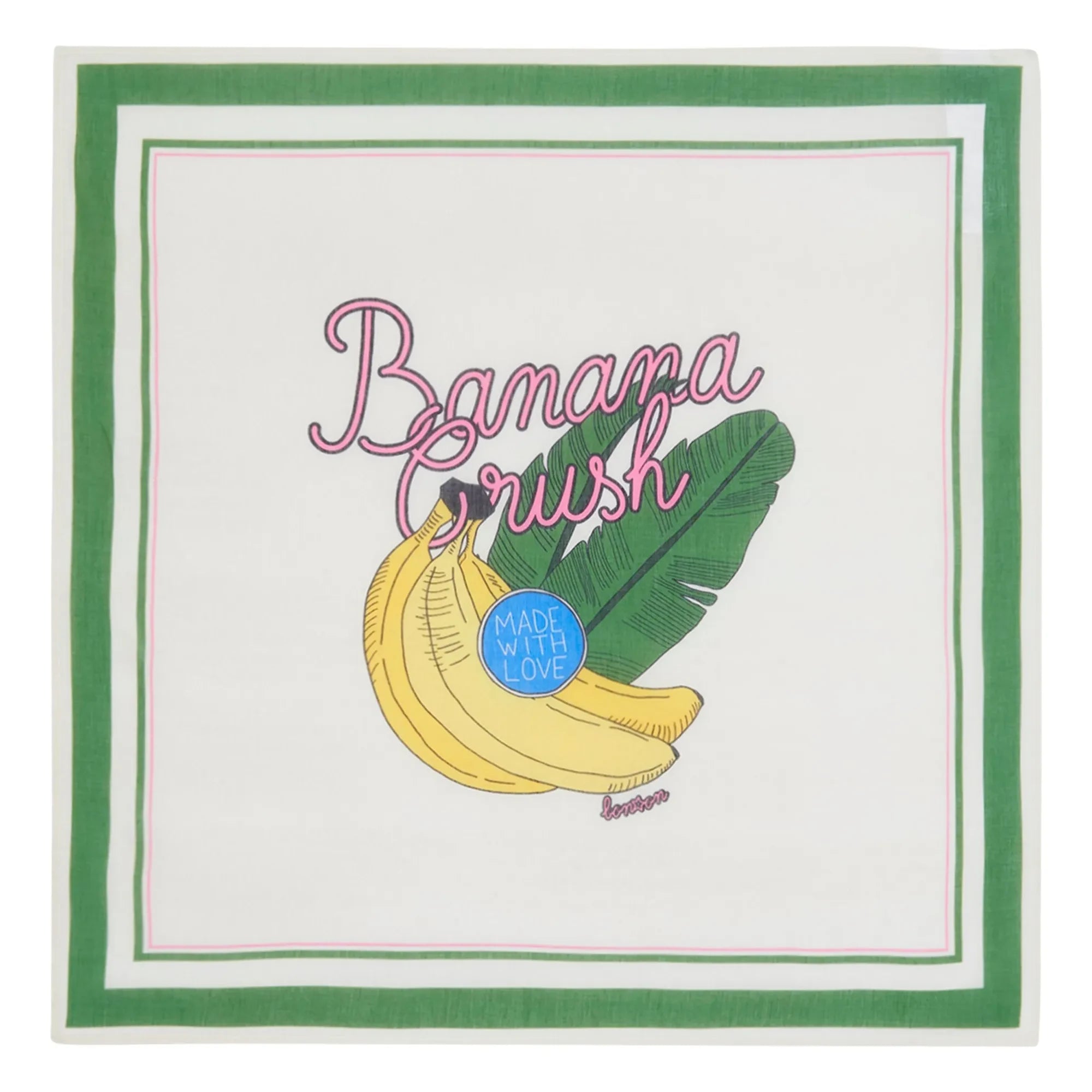 Bonton - Chal de plátano | Crudo