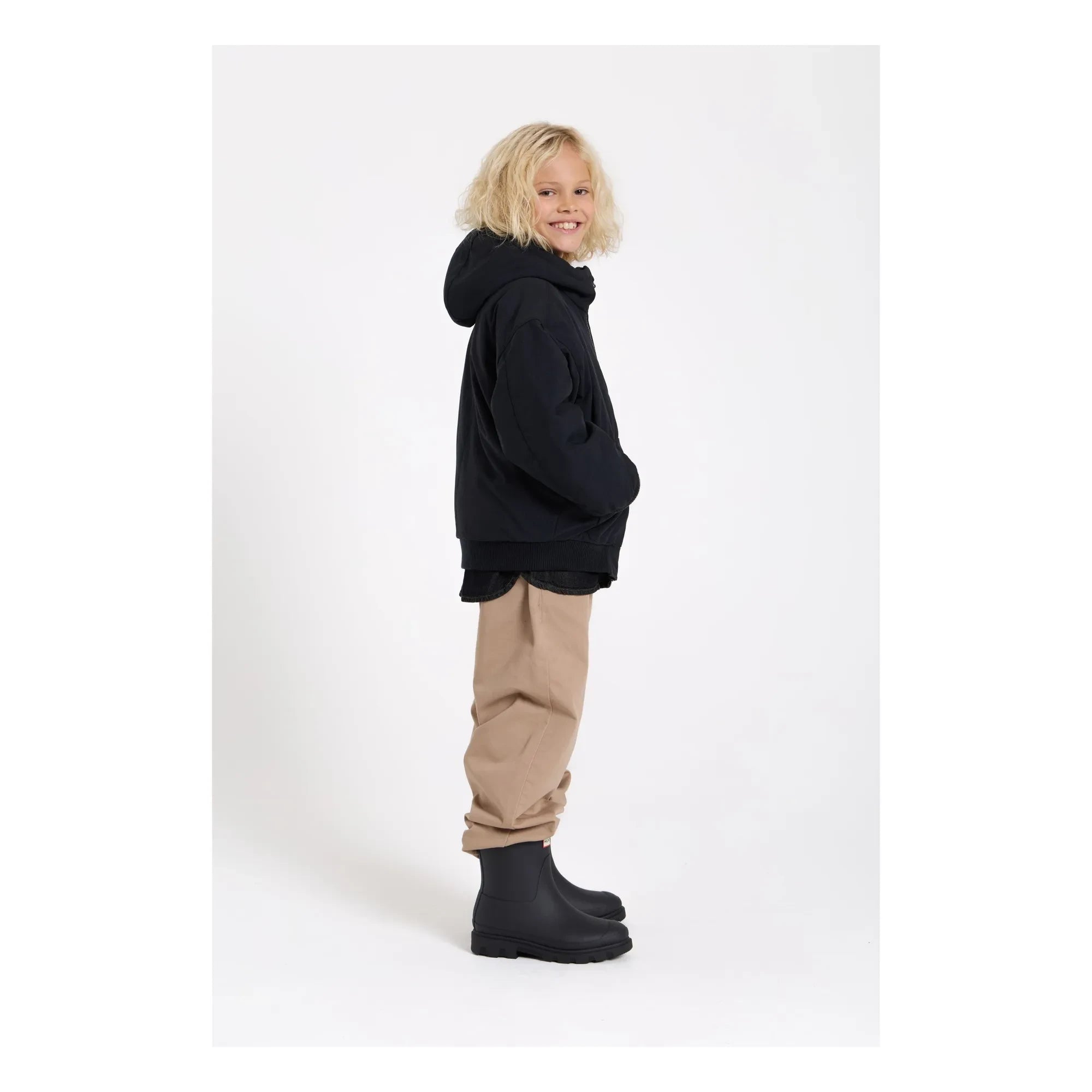 Finger in the nose - Chaqueta con capucha Chelsea | Negro