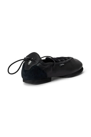 Bailarinas Polo Ralph Lauren de cuero con cordones