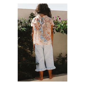 Lilinoa - Pantalones Léon vaqueros | Azul claro