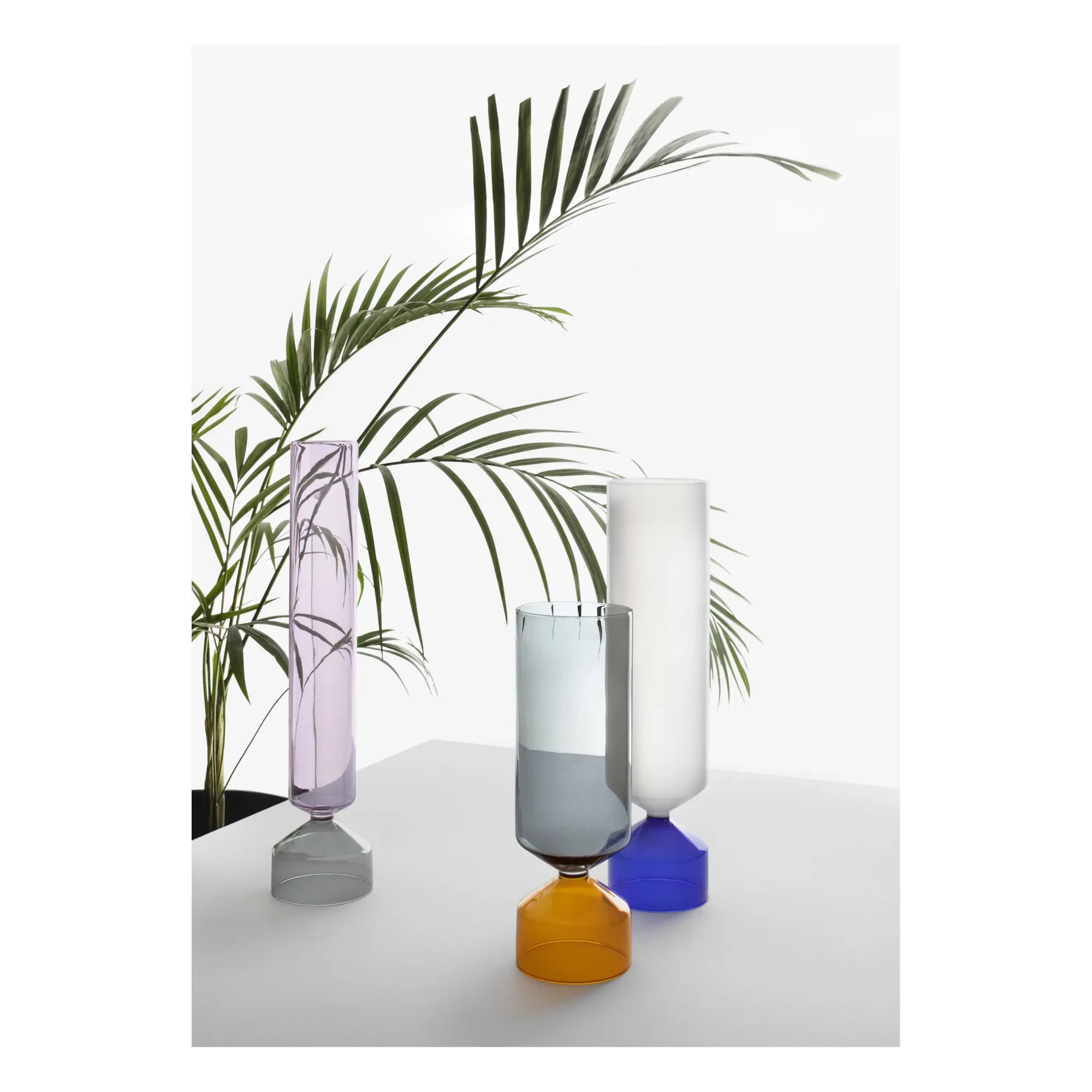 Ichendorf Milano - Jarrón de borosilicato Buket | Ámbar