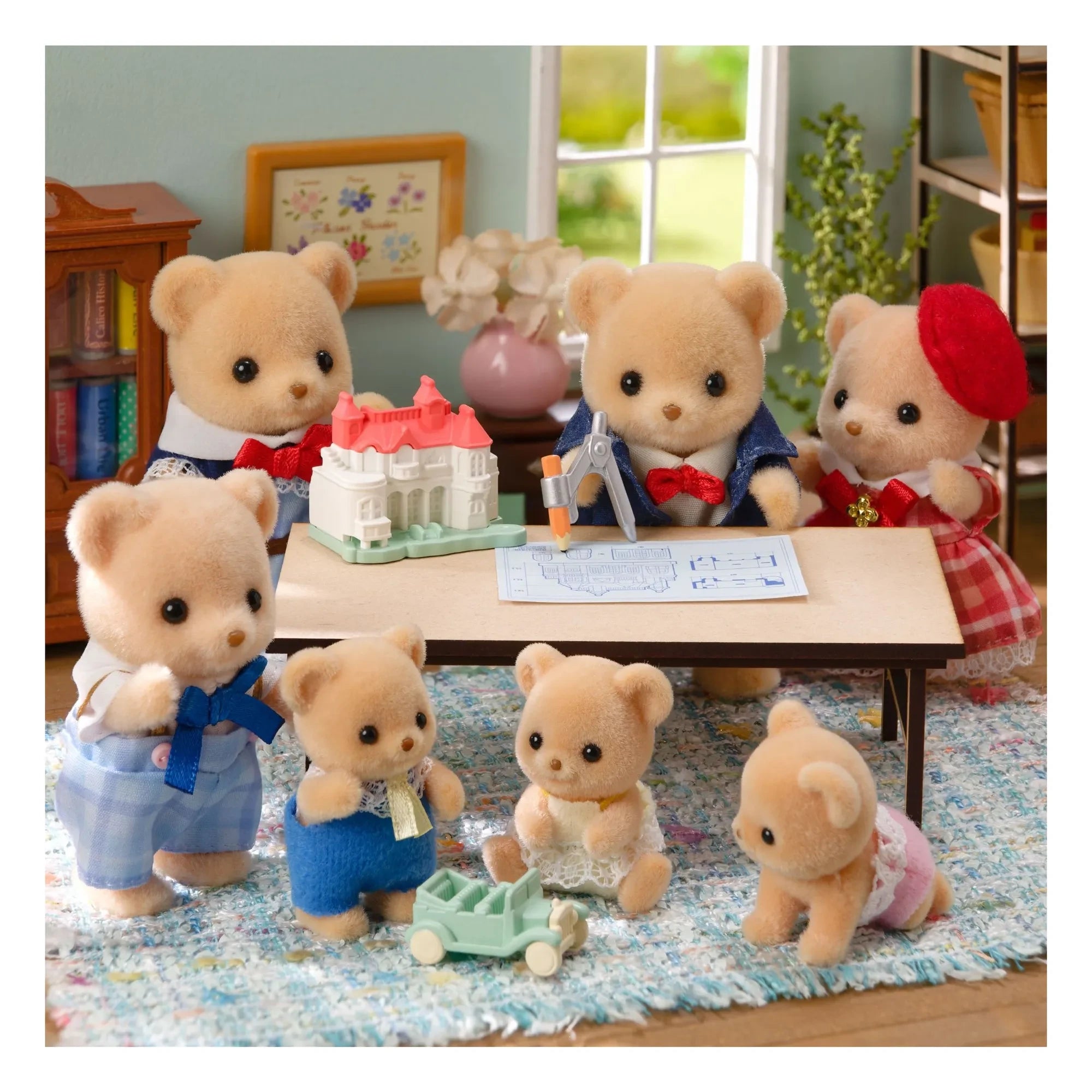 Sylvanian Families - La familia Oso Bizcocho