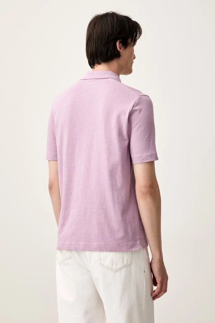 Polo para hombre Marc O'Polo con detalles de lino