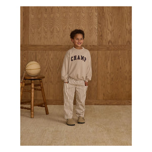 Rylee + Cru - Pantalones cargo a rayas | Crudo