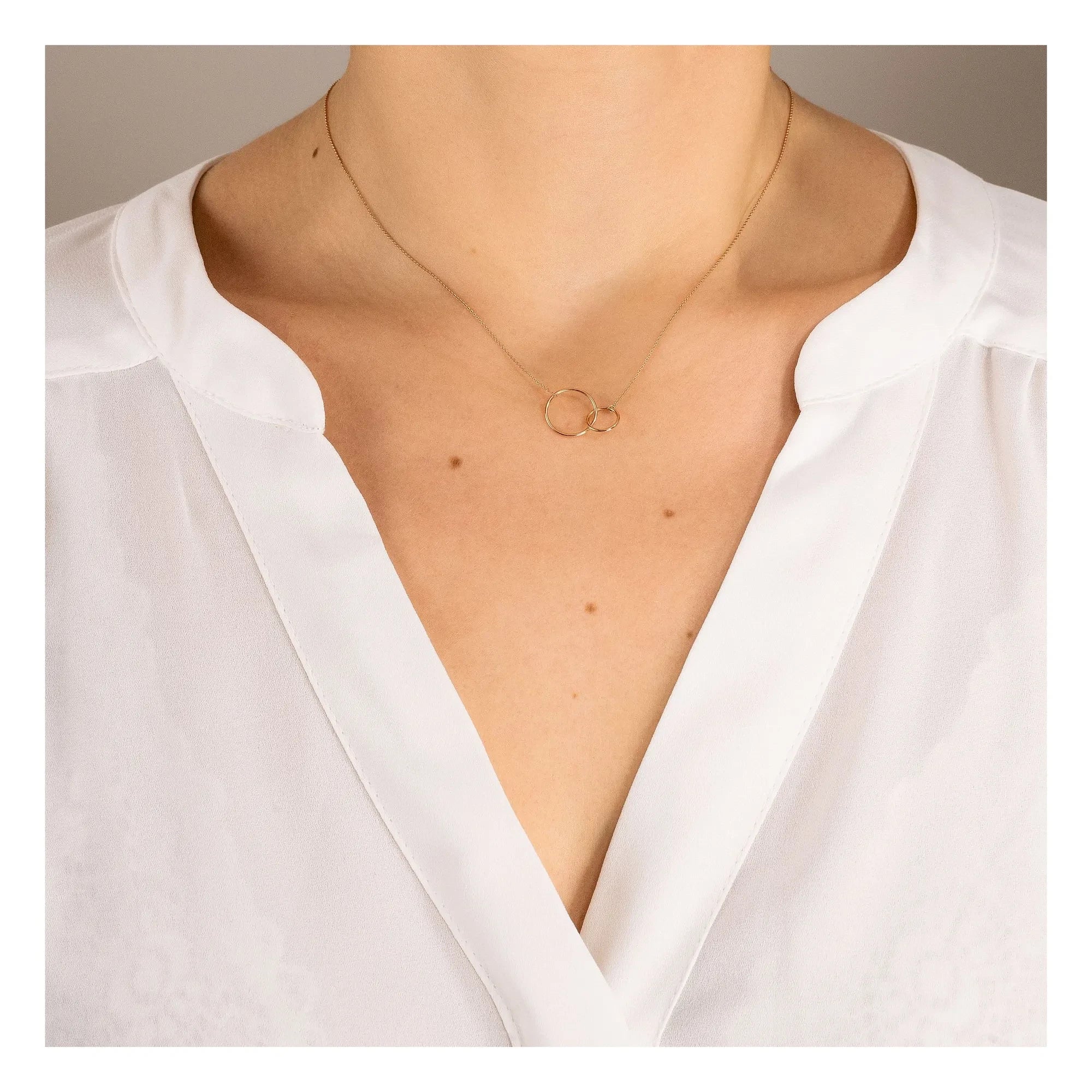 Ginette NY - Collar Tiny Fusion | Oro rosa