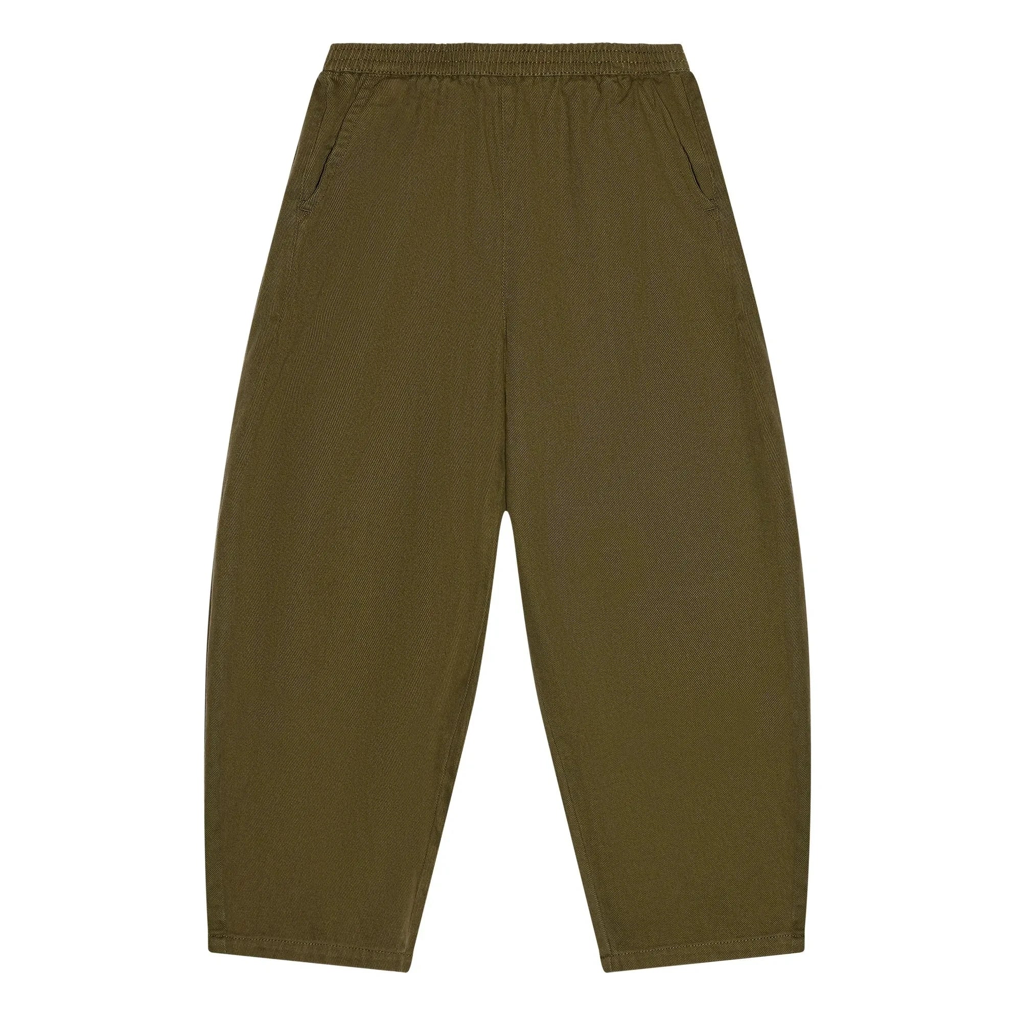 Hundred Pieces - Pantalones Gianna Twill con globos | Caqui