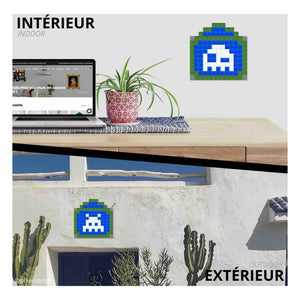 Pixel Corner - Pixel Art Kiti - Paris Sokağı | Mavi