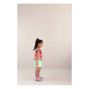 Jenest - Top Didi Tartán Algodón Orgánico | Fucsia