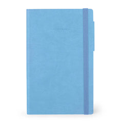 Legami - Retro Mavi - Monokrom Yumuşak Kapaklı Çizgili Defter - Defterim