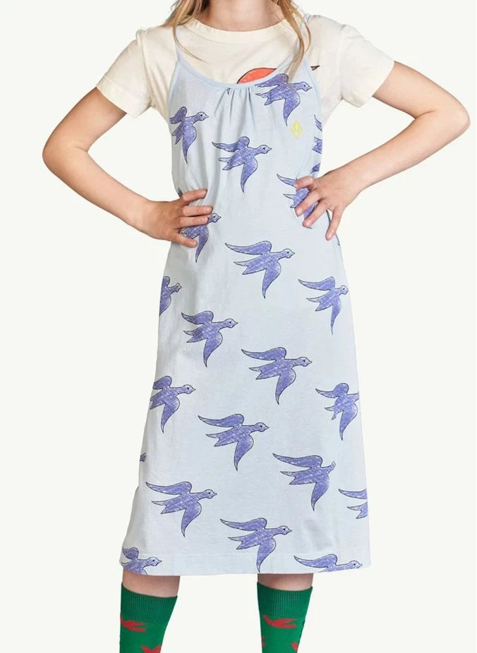 The Animals Observatory - Vestido Gazel Birds | Azul Claro