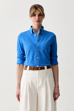 Camisa Oxford de algodón Polo Ralph Lauren para mujer
