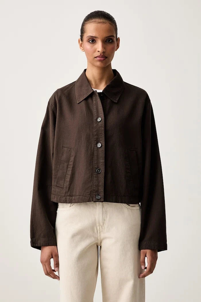 Chaqueta corta de algodón para mujer Marc O'Polo