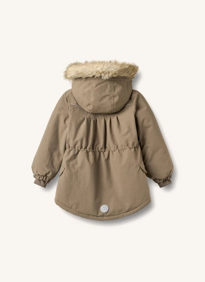 Wheat - Mathilde Geri Dönüştürülmüş Elyaflardan Yapılmış Parka | Bej