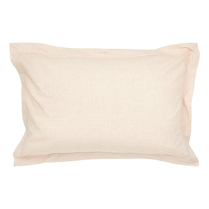 Scarlette Ateliers - Funda de almohada de algodón tejida a mano Grace - Juego de 2 | Rojo