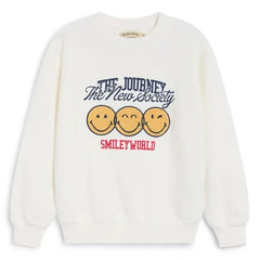 La nueva sociedad - Sudadera Smiley | Beyaz
