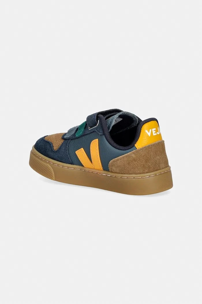 Zapatillas deportivas de piel Veja Small V-10 para niño