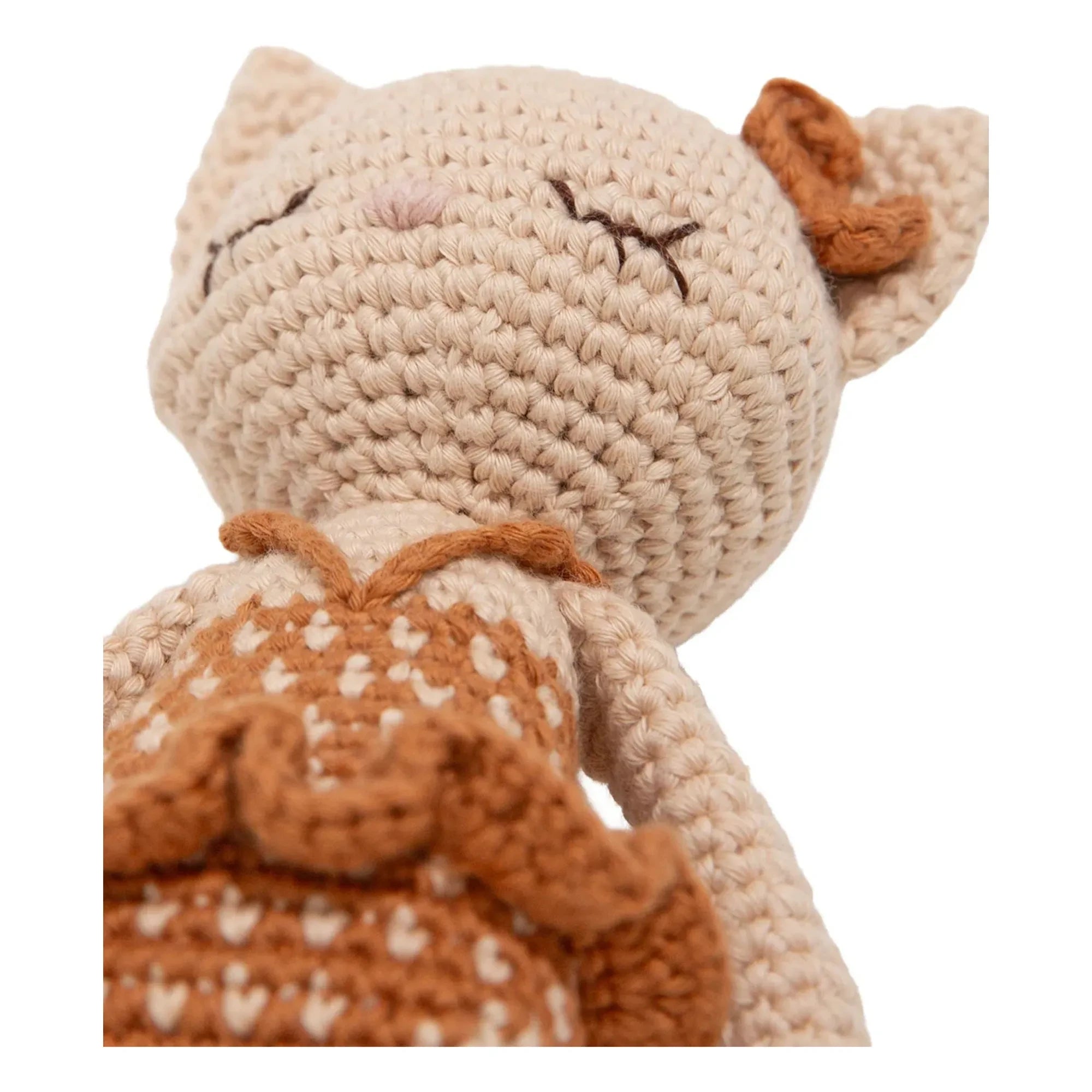 Patti Oslo - Doudou Gato Camille | Marrón