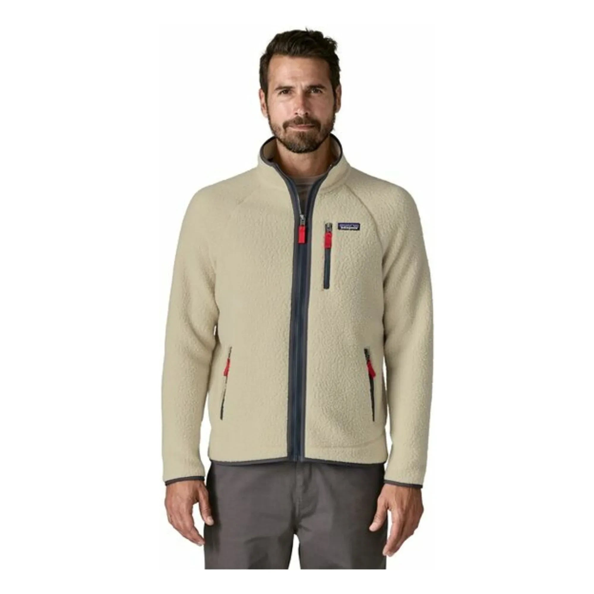 Patagonia - Chaqueta polar de fibra reciclada Retro Pile | Natural