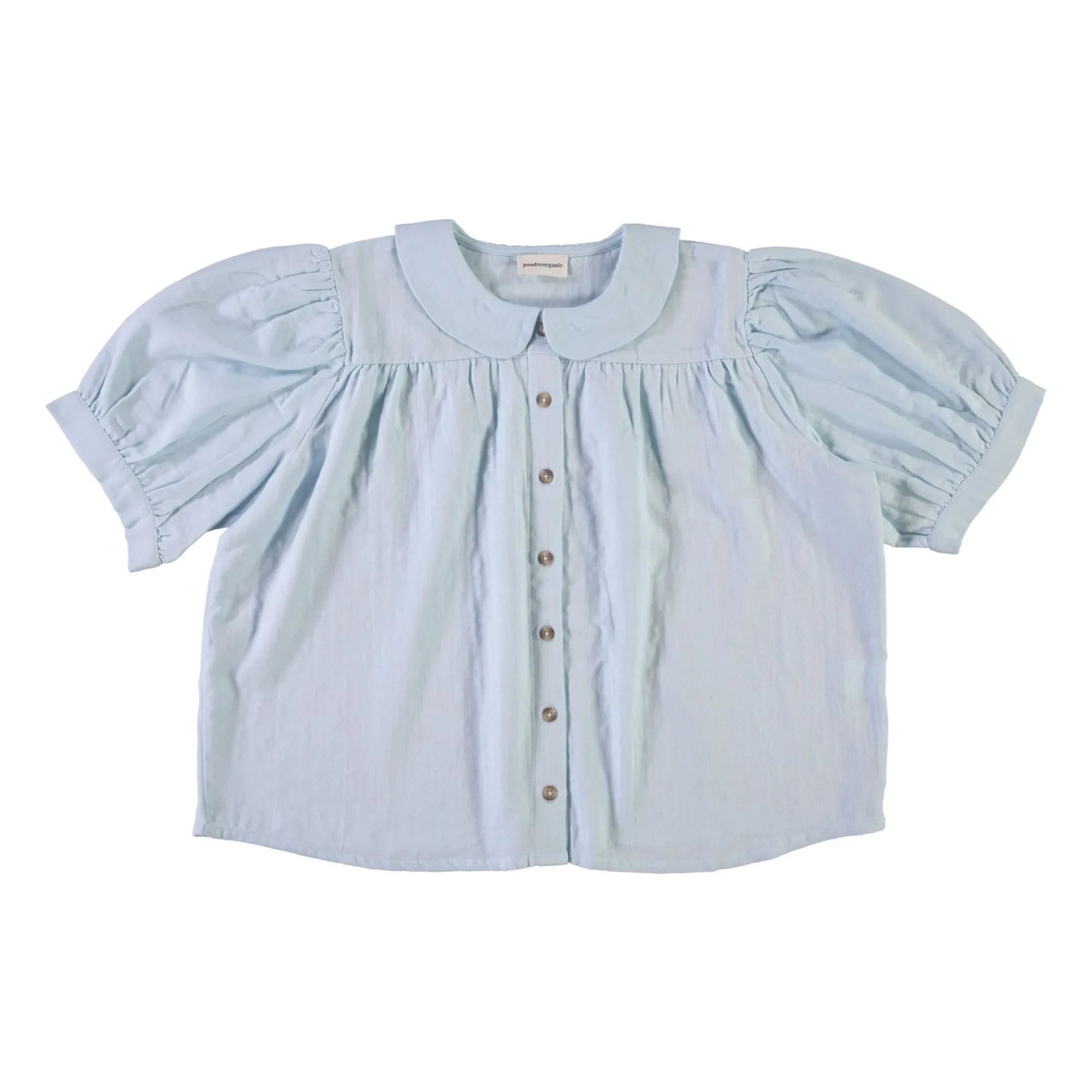 Poudre Organic - Blusa Amber | Azul claro