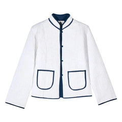 Maria de la Orden - Chaqueta de algodón Fittonia | Azul marino