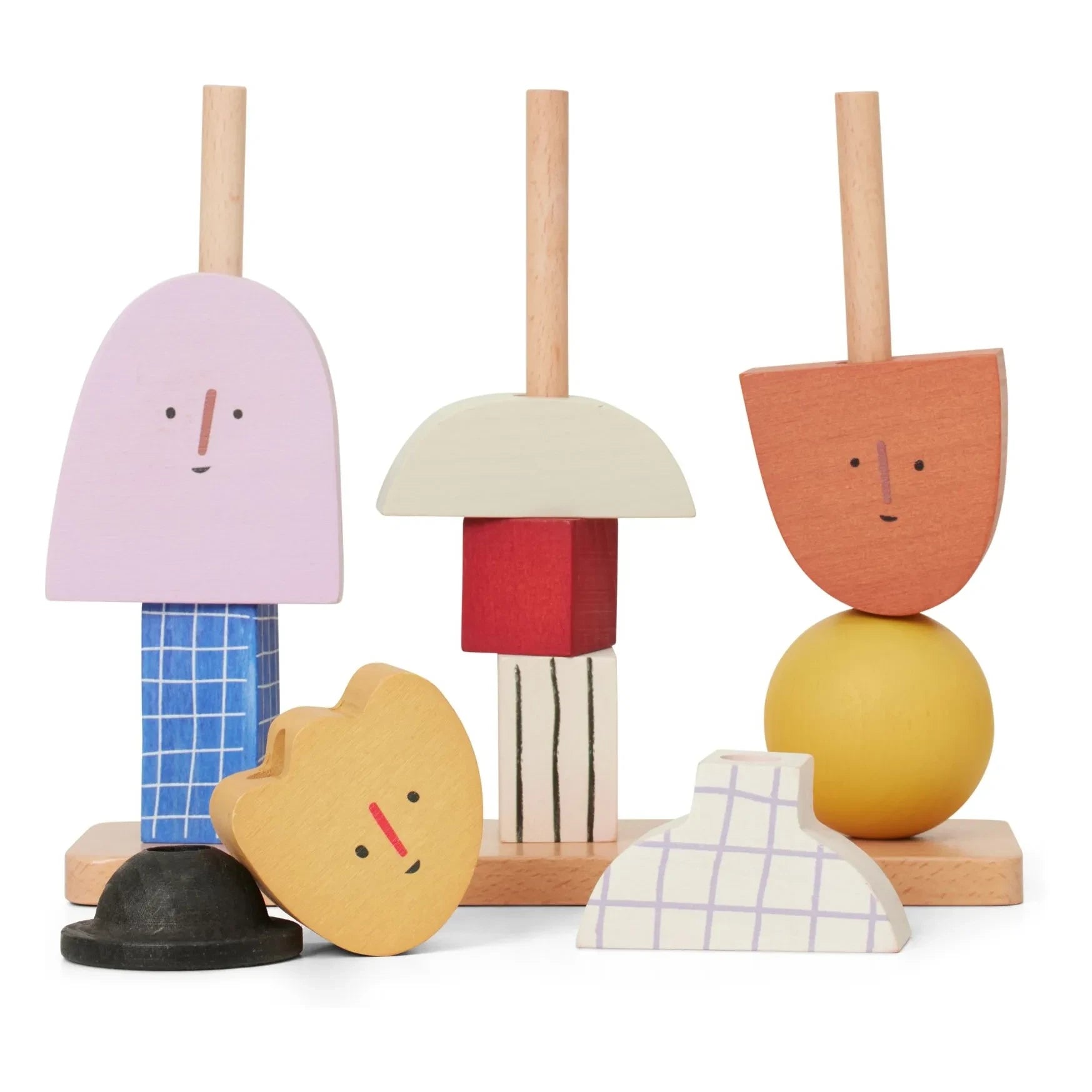 Ferm Living Kids - Personajes apilados