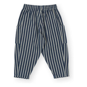 Goldie + Ace - Pantalones a Rayas | Azul Marino