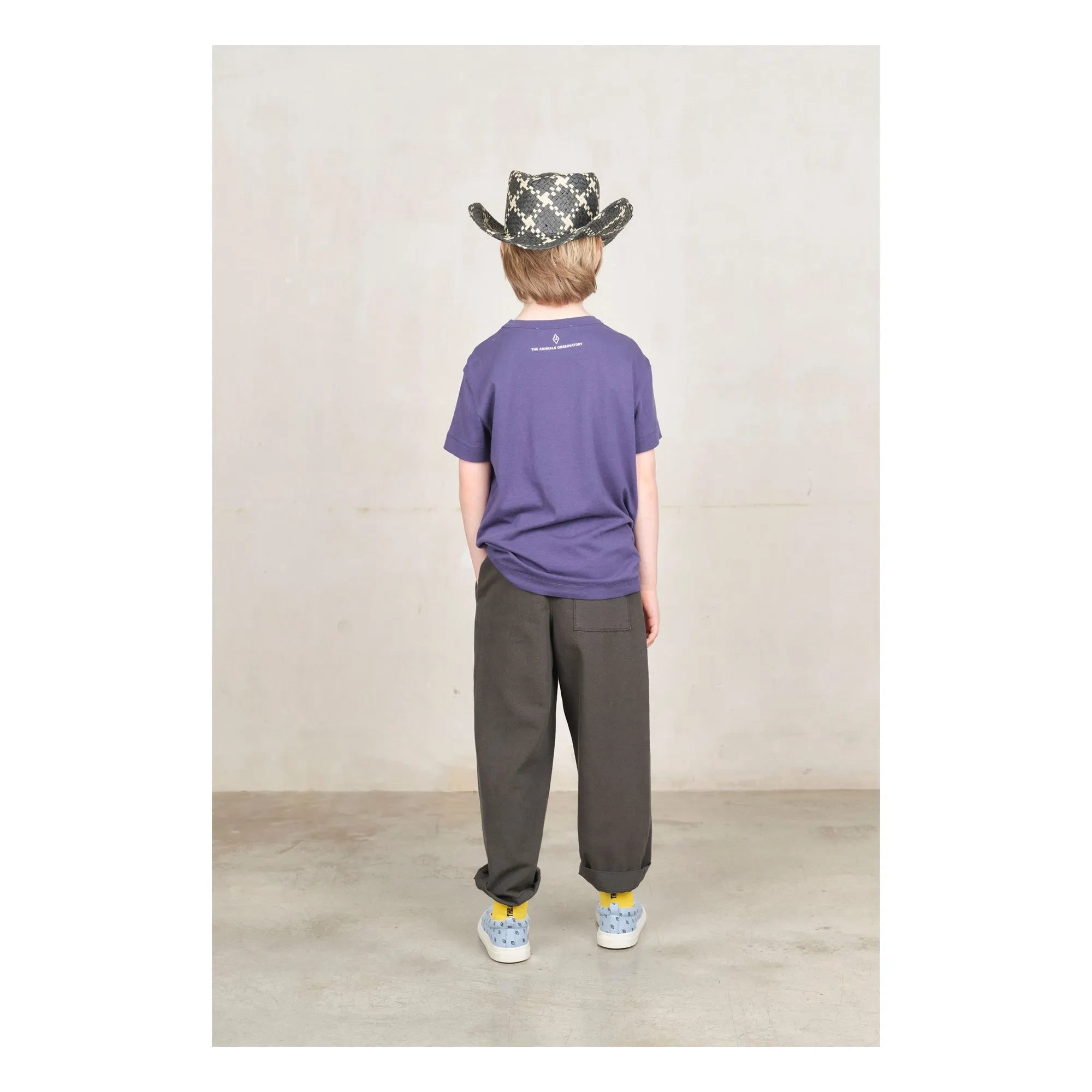 The Animals Observatory - Camiseta Rooster Lion | Azul marino