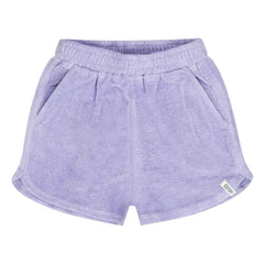 Tumble N'Dry - Camille Two shorts de felpa de algodón orgánico | Lavanda