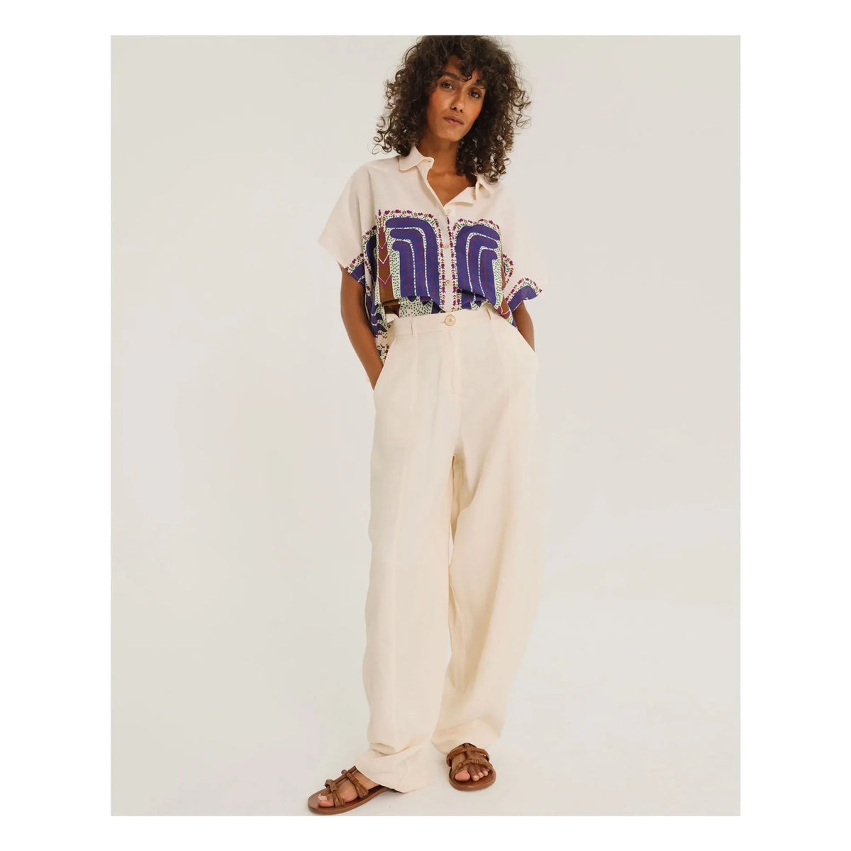 Tinsels - Camisa Cinzia | Azul
