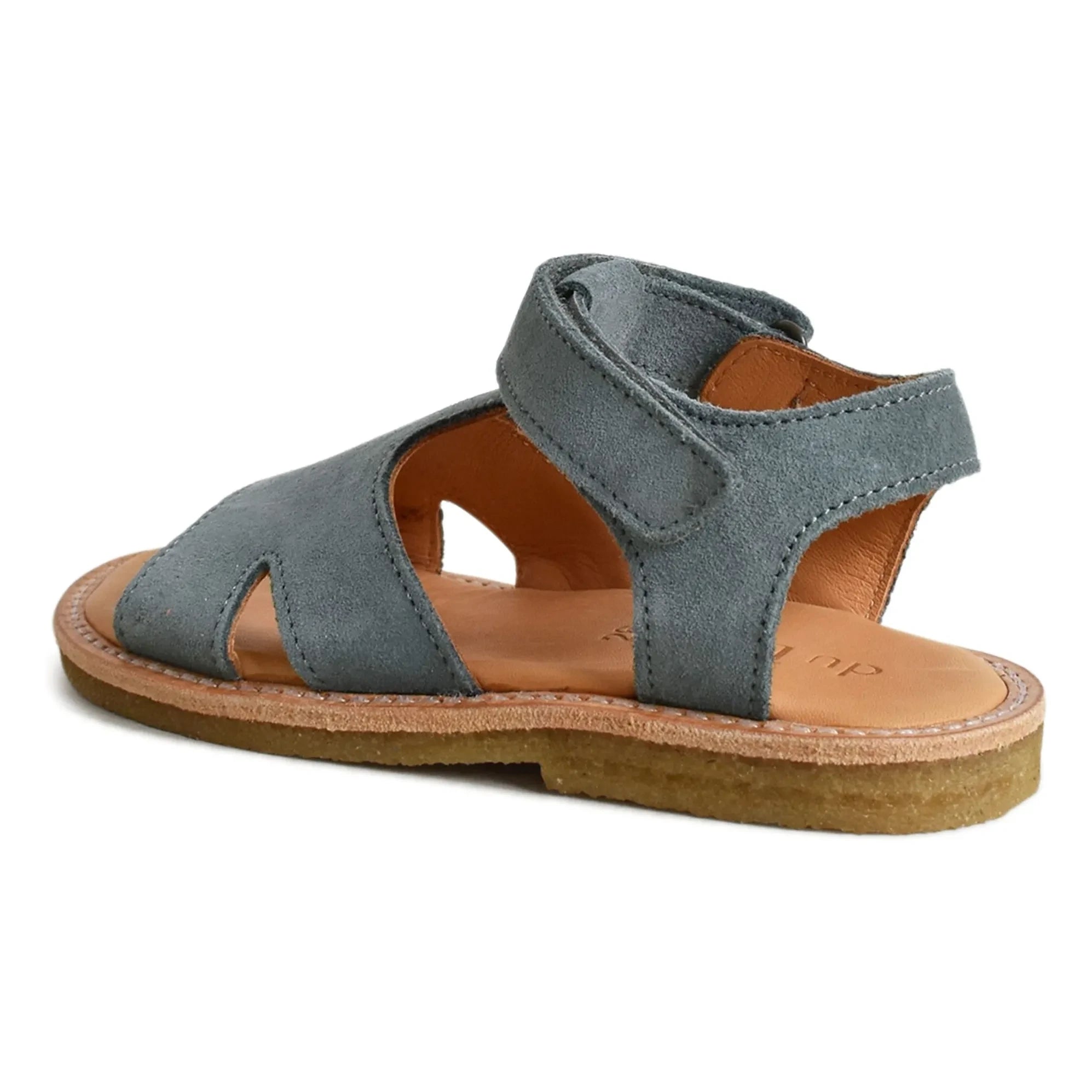 du Loua - Sandalias de Ante Du Alfie | Azul Grisáceo