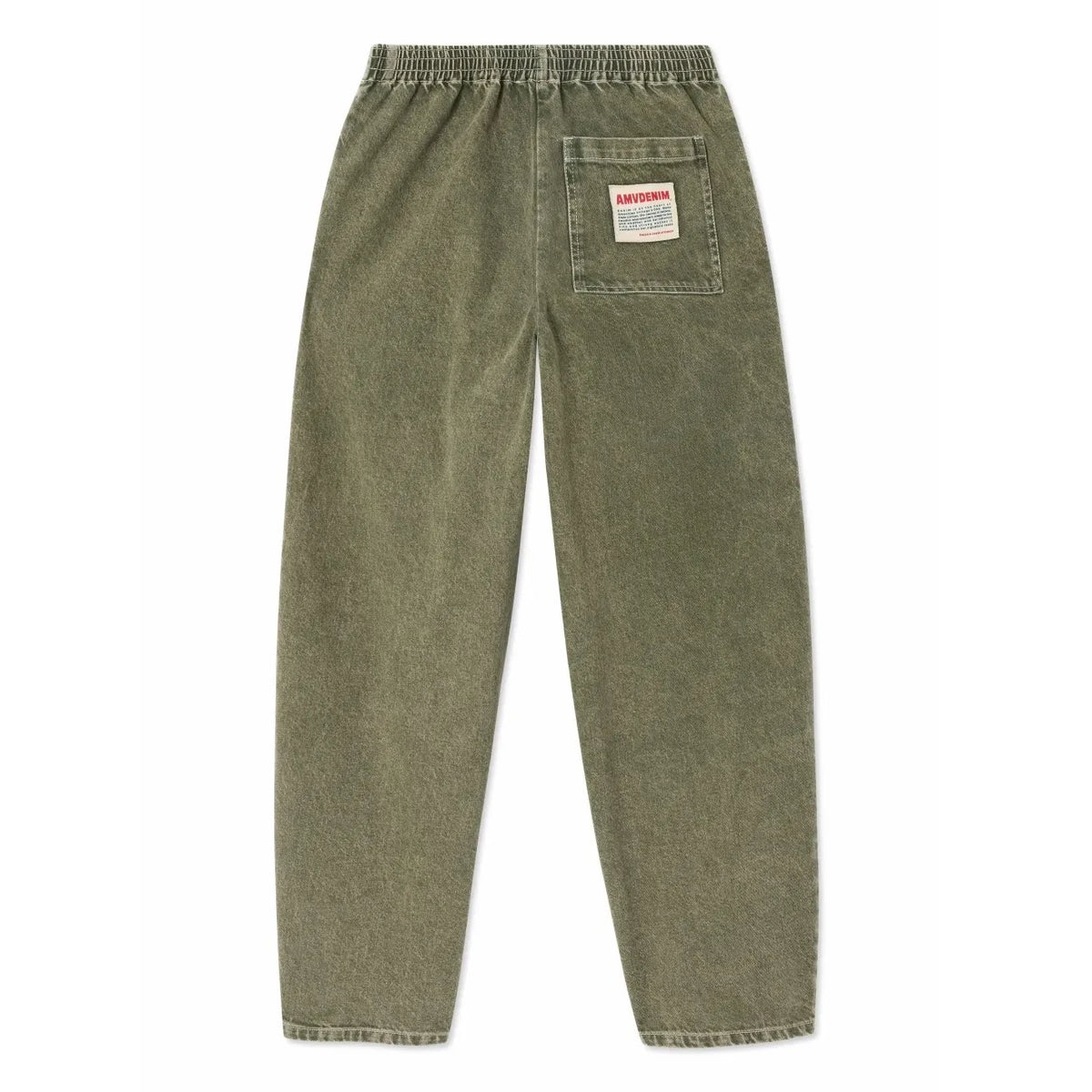 American Vintage - Pantalones de algodón carrot UZATOWN | Olive