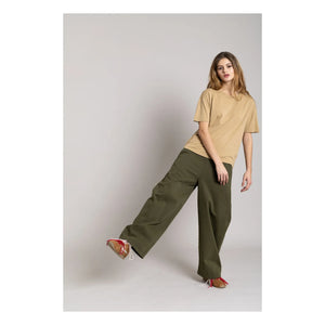 Smallable Woman - Camiseta de algodón orgánico Hana | Camel