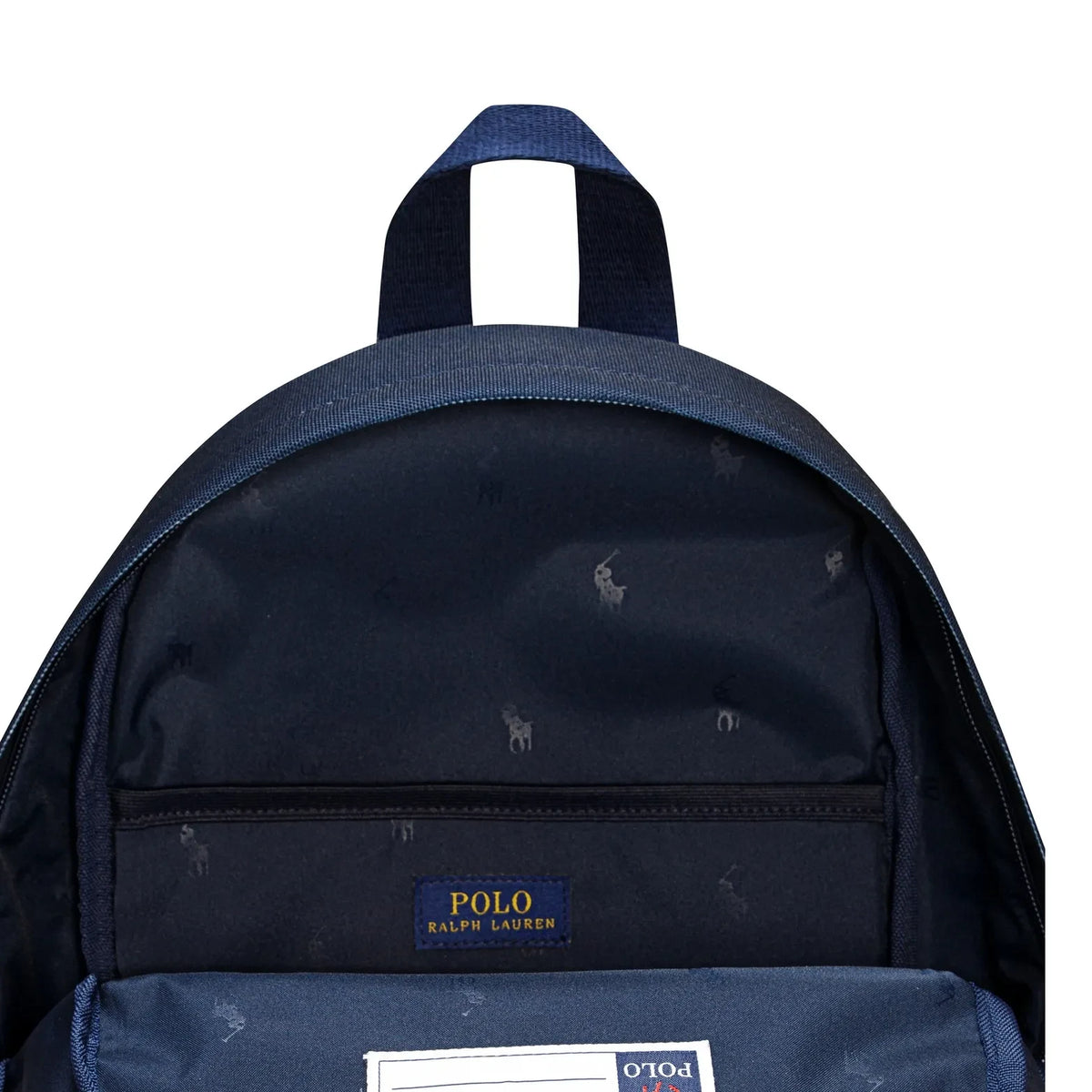 Ralph Lauren - Mochila de Oso de Peluche de Fibra Reciclada | Azul Marino