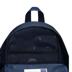 Ralph Lauren - Mochila de Oso de Peluche de Fibra Reciclada | Azul Marino